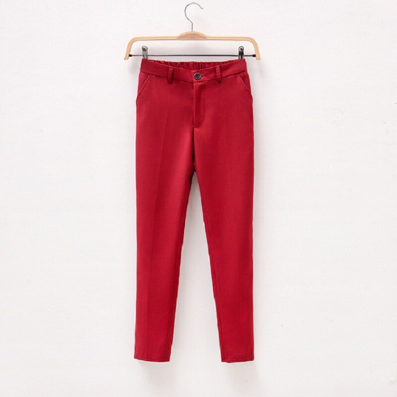 Boys Red Dress Pants