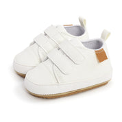 Baby Boy Retro Leather Moccasins For Toddler To 18 Months Old