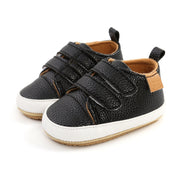 Baby Boy Retro Leather Moccasins For Toddler To 18 Months Old