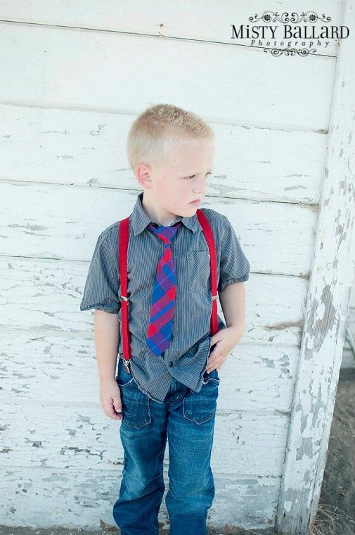 Red Suspenders - Newborn To Adult Sizes