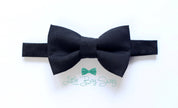 Black Bow Tie - Boys To Adult Sizes