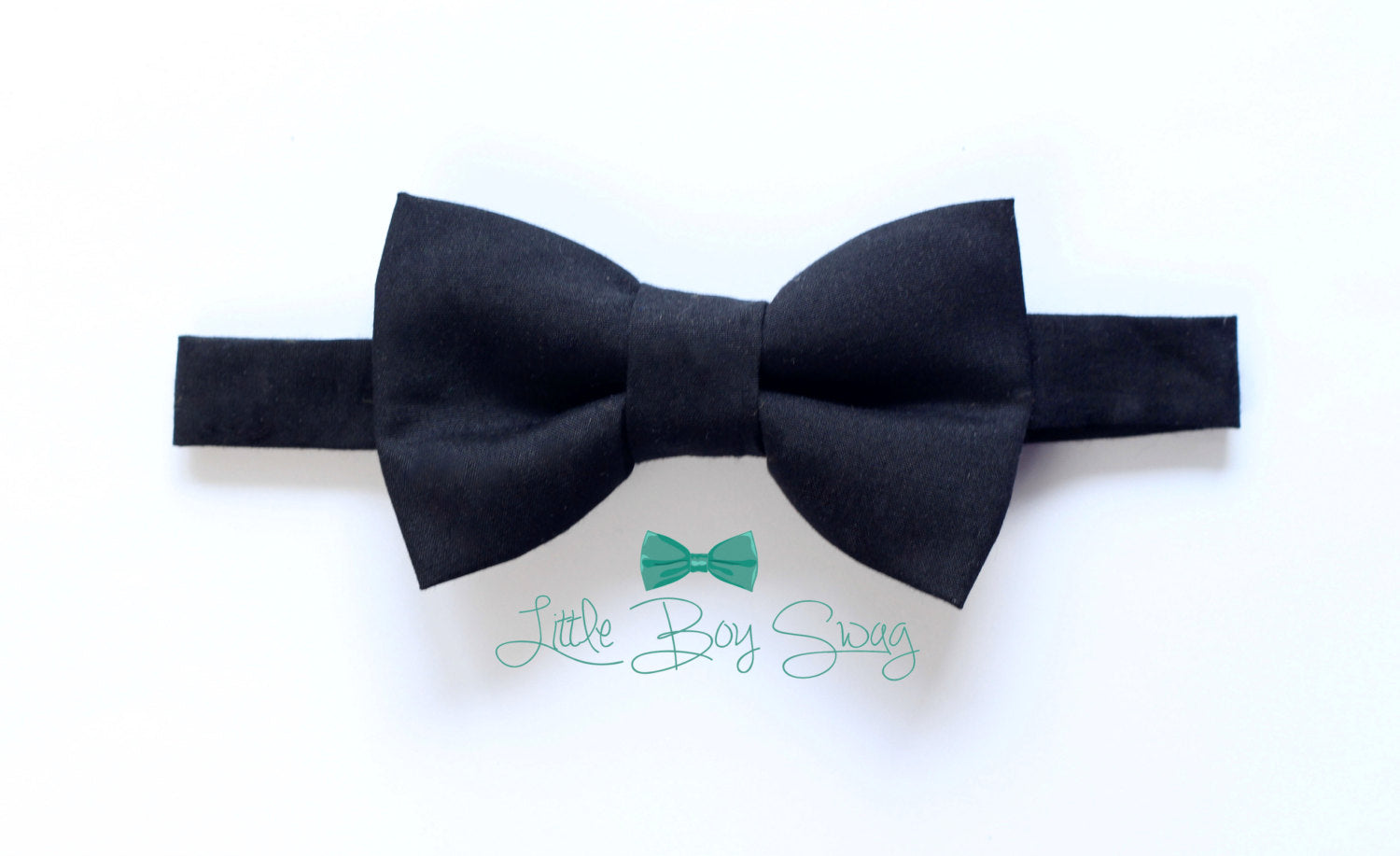 Black Bow Tie - Boys To Adult Sizes