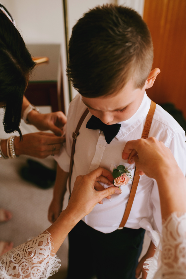 Bow Tie And Suspender Sets