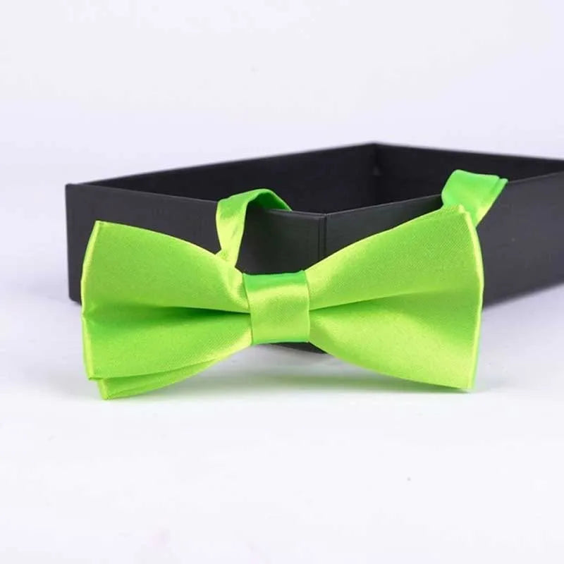 Apple Green pre-tied bow tie for boys - Little Boy Swag