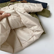 Warm kids corduroy coat - Little Boy Swag