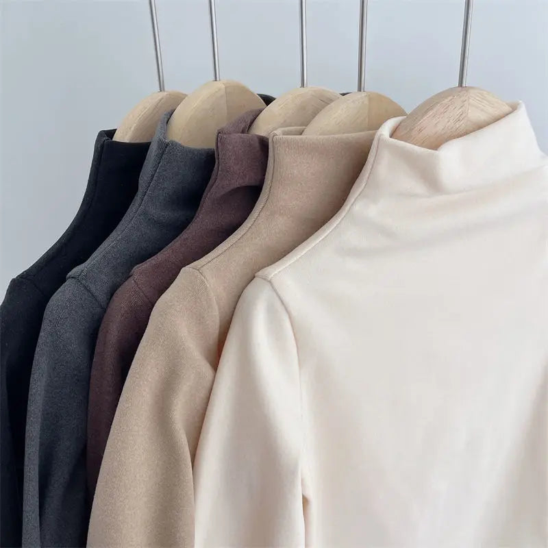 Kids fleece-lined turtleneck - Little Boy Swag