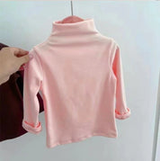 Kids turtleneck in pink