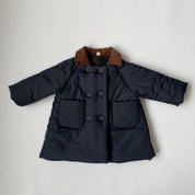 Kids corduroy coat for holiday photos