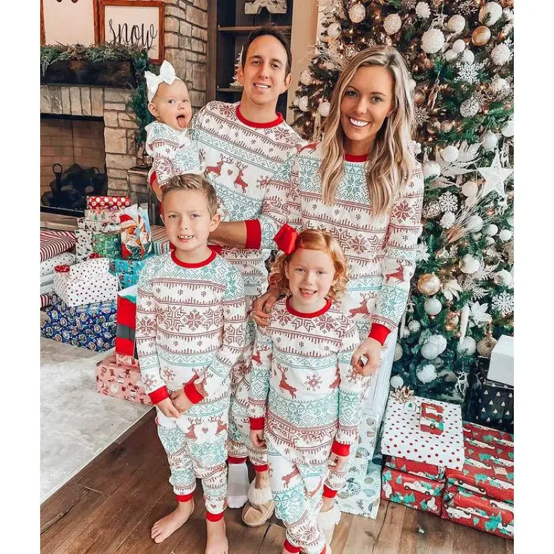 Matching family Christmas pajamas, cozy - photo 9