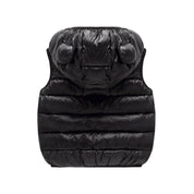Kids quilted hooded vest with cute ears