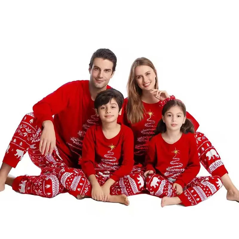 Matching family Christmas pajamas, cozy - photo 3