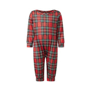 Matching family Christmas pajamas, red plaid - photo 5