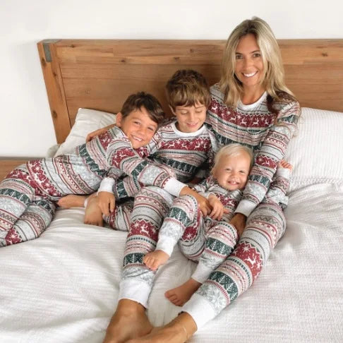 Matching family Christmas pajamas, cozy - photo 12