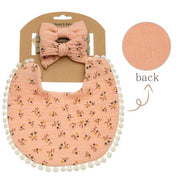 Baby bib and headband set, Style 3
