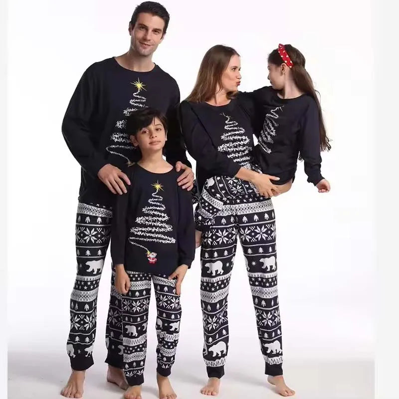Matching family Christmas pajamas, cozy - photo 2