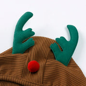 Baby's First Christmas Outfit - Knit Pants, Hat & Shirt For Newborn & Baby