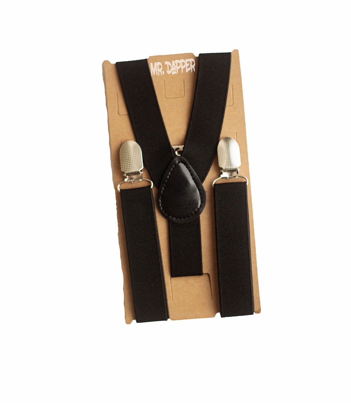 Premium Black Suspenders for Men and Kids – Adjustable, Stylish & Durable