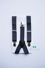 Navy Suspenders -  Newborn To Adult Sizes