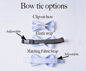 Charcoal Grey Bow Tie - Newborn To Adult Sizes