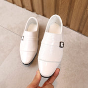Children&#39;s Leather Shoes For Boys Toddlers Kids Flats For Party Wedding Formal Occasions Performance Show Stage Shoes For Boys