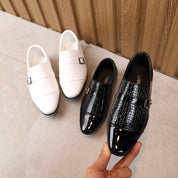Children&#39;s Leather Shoes For Boys Toddlers Kids Flats For Party Wedding Formal Occasions Performance Show Stage Shoes For Boys