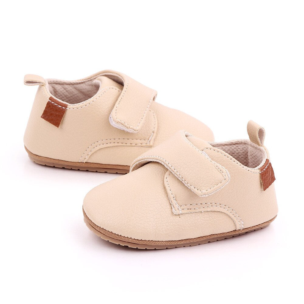 Boys Leather Mocs Newborn To 18 Month Sizes
