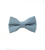 Dusty Blue Bow Tie - Newborn To Adult Sizes
