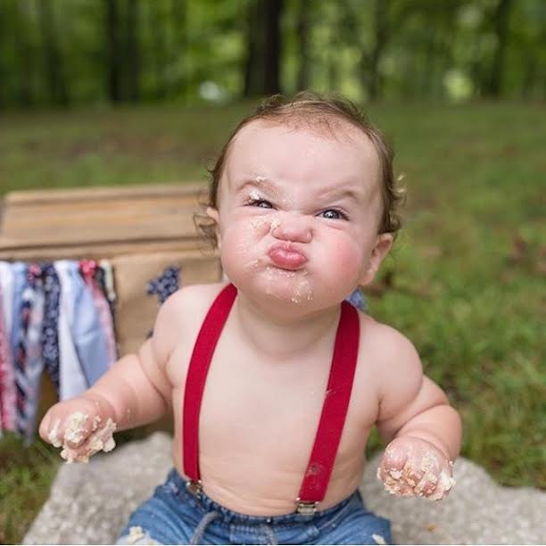 Dark Red Suspenders - Newborn To Adult Sizes