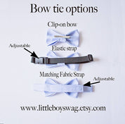 Sage Green Polka Dot Bow Tie - Boys To Adult Sizes