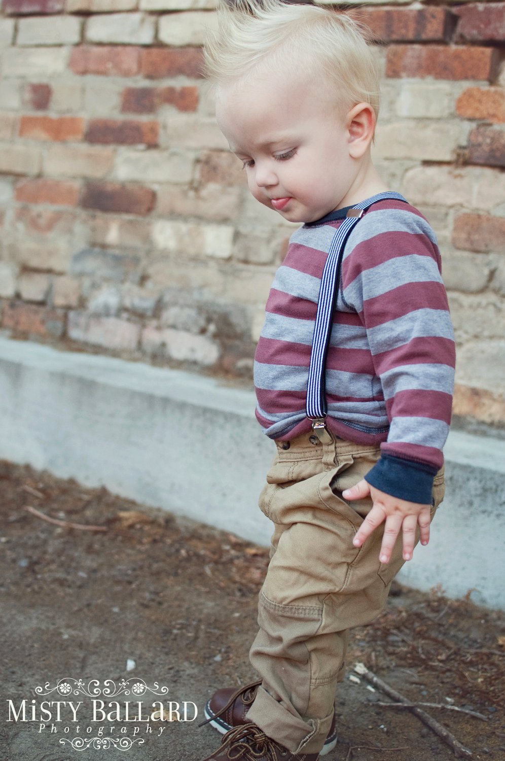Black White Suspenders - Newborn To Adult Sizes